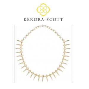 Kendra Scott Alden Collar Necklace in Gold